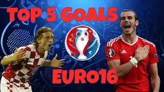 ♕TOP 5 GOALS♕  EURO16 ᴴᴰ