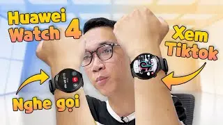 Đ&aacute;nh gi&aacute; Huawei Watch 4: Đồng hồ xem được Tiktok, nghe gọi kh&ocirc;ng cần smartphone?