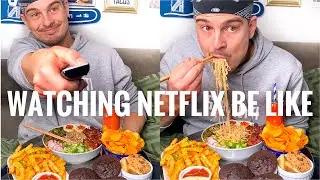 Поднимите руки, если ваше хобби &mdash; смотреть фильмы и есть часами😁&hearts;️🍟|Смотреть Netflix будет как