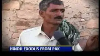 Pakistani Hindus flee to India
