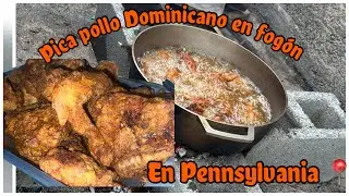 PICA POLLO EN EL FOGÓN EN PENNSYLVANIA