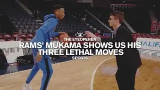 Rams' Mukama shows us his 3 most lethal moves