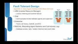 CiscoLive 2012 BRKCCT-3004 - Appendix A: Cisco Agent Desktop (CAD)