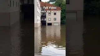 Hirschhorn unter Wasser #hochwasser #neckar #ueberflutung #city #bergstra&szlig;e #neckar-odenwald #dlrg