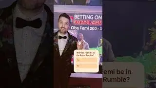 ❌ Oba Femi 200-1 to win the WWE Royal Rumble! #royalrumble #wweraw #smackdown #nxt #obafemi #wwe