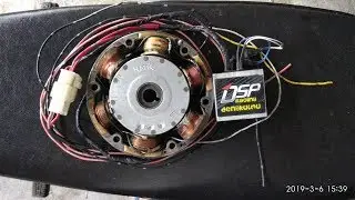 Pemasangan Magnet HONDA PNP RX-KING Bisa Mengacu Pada RMR, plus CDI DSP 3 KABEL