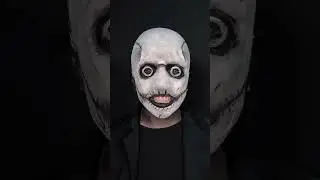 Transforming my face into Corey Taylor&rsquo;s Slipknot mask using handmade prosthetics🤘🏽 #slipknot