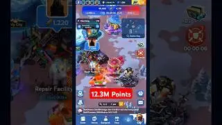 INSANE 12.3M Points! Foundry Battle with Queen Texy #whiteoutsurvival #sologaming #wos #shorts