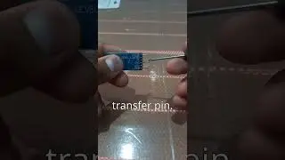 Bluetooth module (HC-05) ! #electronics #iot #arduinoproject