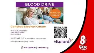 Community Calendar Carlsbad Blood Drive