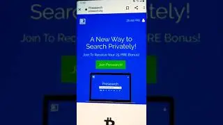 Wow ! This search engine will pay you crypto for using it !!! PResearch.org