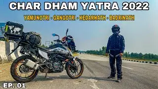 CHAR DHAM YATRA 2022 STARTED 🙏🏻 Delhi to Yamunotri | Ep. 01 Reached Janki Chatti