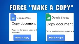 How to Force a Copy of a Google Docs 2026 - How to Force a Copy of Google Sheets, Docs, Slides