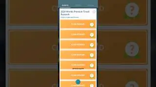 2024 Worlds Premium Timed Research Task rewards in Pokemon go.