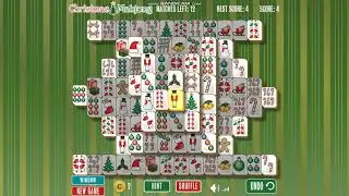 Christmas Mahjong flashgame