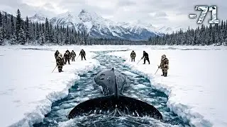 –71°C Yakutia Survival: 10,000kg Humpback Whale Hunt to Feed a Frozen Village