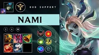 Nami Support vs Zilean - VN Grandmaster Patch 25.24