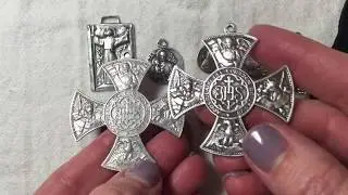 Learn About Antique Religious Medals - Rosa Mystica Catholic Medals
