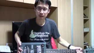 Bohemian guitars Boho Moonshine oil can guitar review
