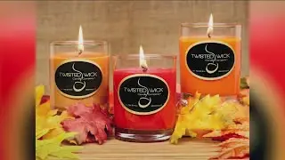 Keep your house smelling like fall with Twisted Wick candles