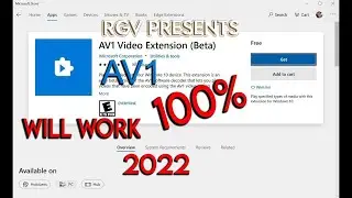 How to install AV1 Video Extension so easily | Download Link In Description