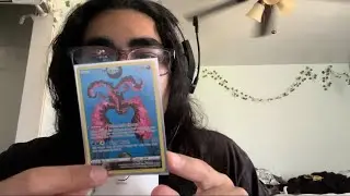ASMR with my pokemon card collection