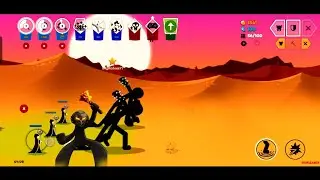 Swordwrath Gets Trapped - Stick war: Saga Order Campaign Mod Menu Part 8 The Giant Leader