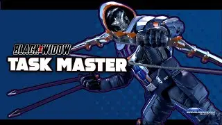 Diamond Select Black Widow Movie Taskmaster Figure | Video Review