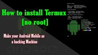 How to Install Termux in Android || FG_Teams