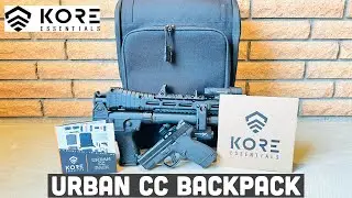 Kore Essentials Urban CC Backpack (Concealed Carry & Accepts Soft Body Armor)