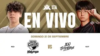 100T vs RED | LTA | Semana 9 - D&iacute;a 2 | Split 3 | Cross-Conference (Bo5)