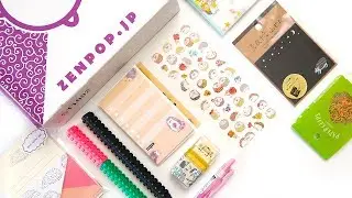 ZENPOP STATIONERY FEBRUARY 2019 BOX UNBOXING ~ A Beautiful Fable