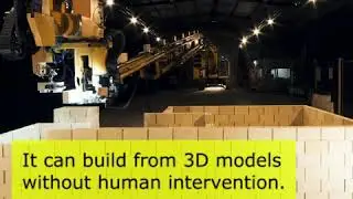 This Self-Autonomous Bricklaying Robot Stacks 1000 Bricks In An Hour
