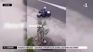 Rodéo urbain : une course poursuite a eu lieu hier dans les rues du Port