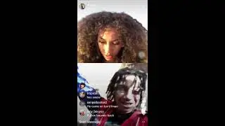 YBN Nahmire gets on IG live with his new GF!!!