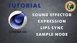 Cinema 4d sound effector tutorial r22, s22 / Lips Sync