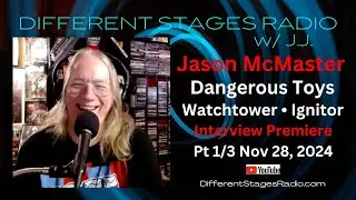 JASON McMASTER Pt1/3 on IGNITOR School Of Rock DANGEROUS TOYS WATCHTOWER ACCEPT ARMORED SAINT