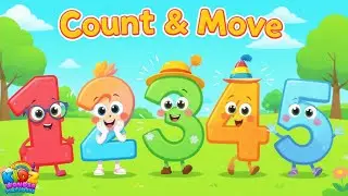 Counting Fun with Actions 🐇💛 | Move & Learn Preschool Song
