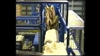 Fully automatic bells handling system in textile plant