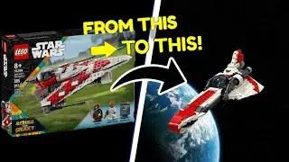 Jedi Bob Starfighter Alternate Build Tutorial | Colonial Viper