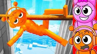 Уморительные прыгающие тряпичные куклы в GTA 5!