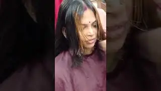 Very Long Hair Cut ll Front Layer Hair Cut ll Long Hair Trimming In Parlour ll Floor length Hair