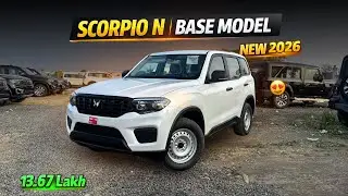 New 2026 Scorpio N Z2 Base Model😍 | New Price & Features😱|