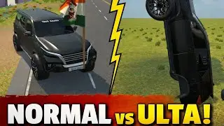 Fortuner offroading very dangerous 😱 in GTA 5 ! || Show some love || normal vs ultra #viral 
