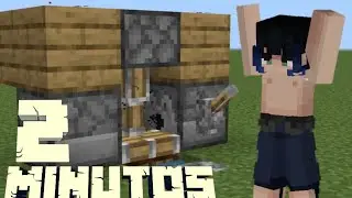 Minecraft #farm minecraft trigo em 2 minutos