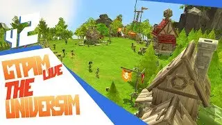 The Universim - Заселение целой планеты Наши примитивы учатся жить! Прохождение The Universim стрим2