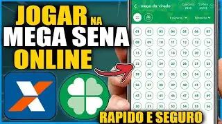 COMO JOGAR na MEGA SENA ONLINE pelo CELULAR | JOGAR na MEGA SENA na INTERNET pelo SITE da CAIXA