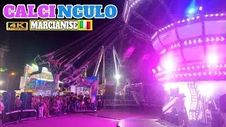 CALCINCULO Ride Giostre 2025 🇮🇹 Marcianise 4K