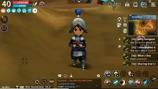 Moonlight Sculptor level 40 warrior gameplay