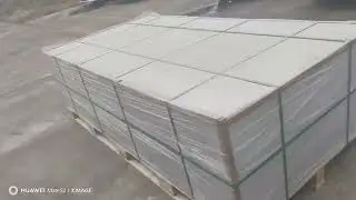 Through colored fiber cement board